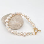 Pearl BeadedBuckle Bracelet