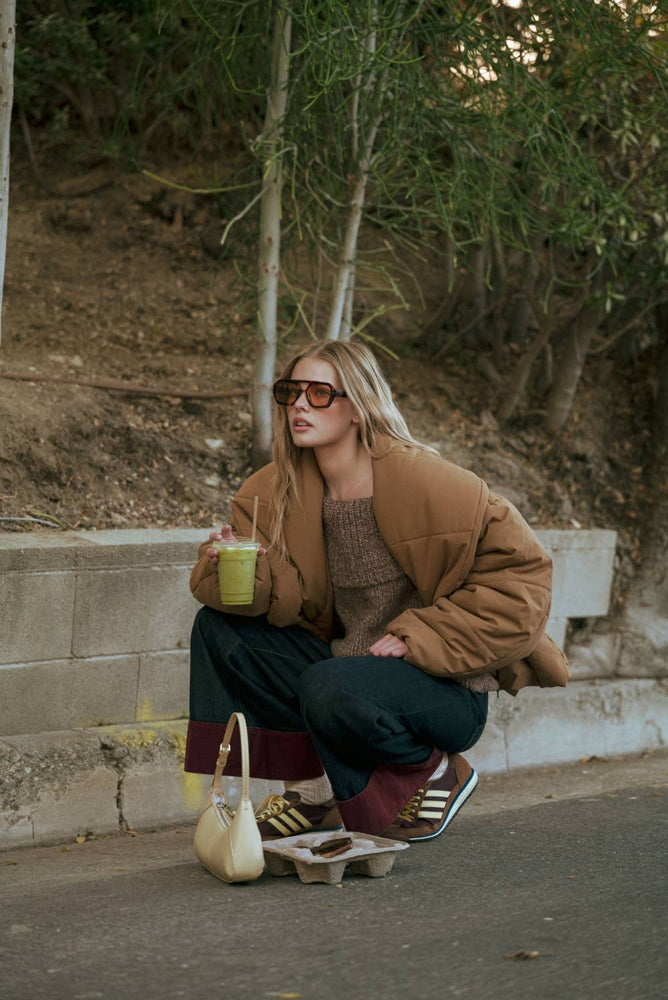 Indigo Red Cuff Denim