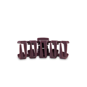 TELETIES - Classic Hair Clip | Tiny |  Burgundy Bliss