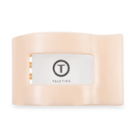 TELETIES - Flat Rectangle Hair Clip | Large | Almond Beige
