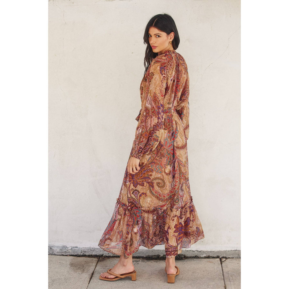 Wishing Well Button Down Maxi Dress