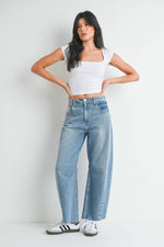 JBD Barrel Jean w/ Seams