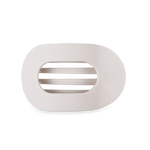 TELETIES - Round Flat Hair Clip | Med. | Toasted