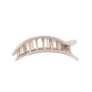 TELETIES - Round Flat Hair Clip | Med. | Toasted
