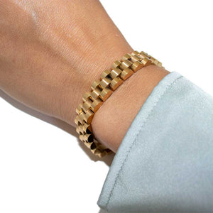 Olivia Watch Strap Bracelet: Gold / Large (20cm)