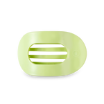 TELETIES - Round Flat Hair Clip | Med. | Aloe, There!