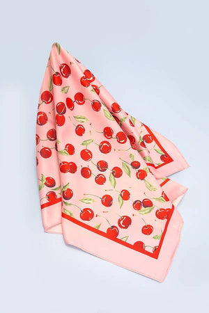 Cherry Print Scarf