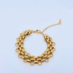 Hand Assembled Stainless Steel Chain Bracelet