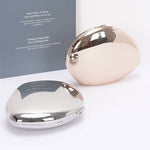 Metal Clutch: Silver