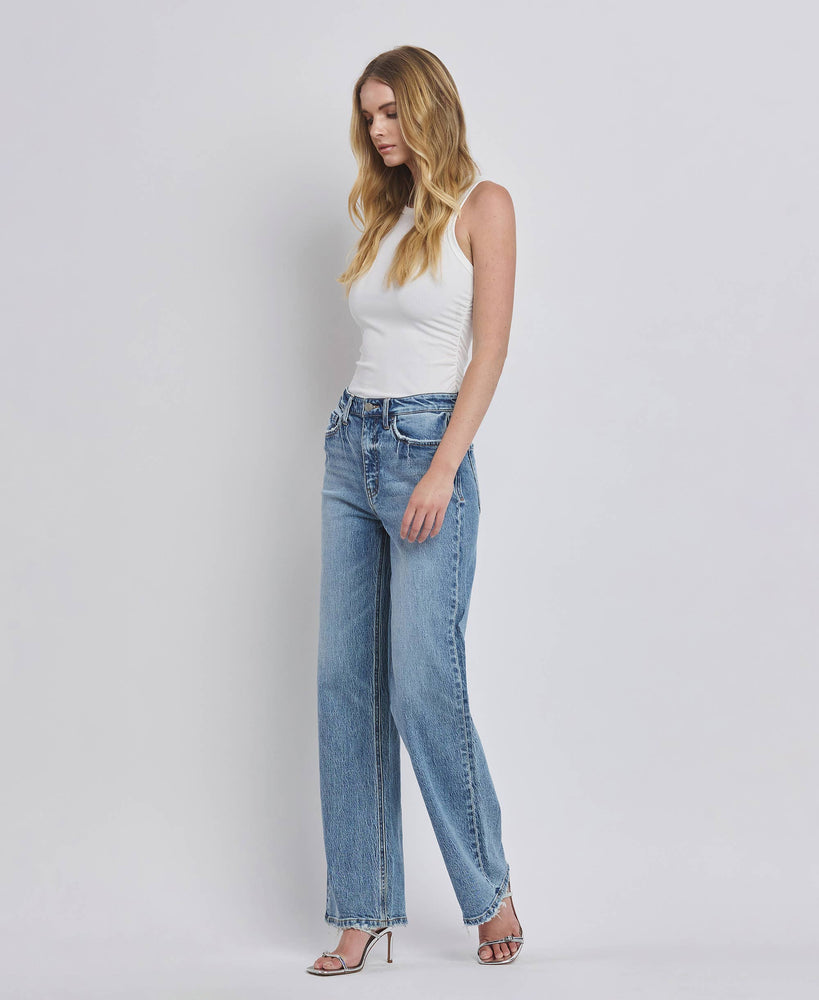 90’s Super High Rise Wide Jeans in Leaping Water