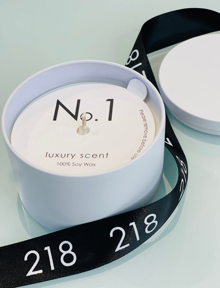 No. 1 Luxury Signature Tin 8 oz Candle