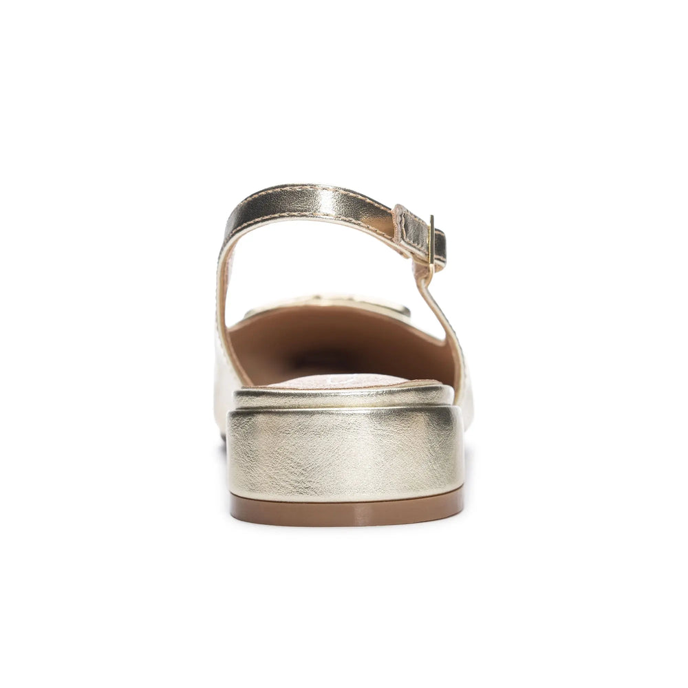 Sweetie Metallic Slingback - Gold