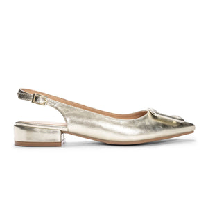 Sweetie Metallic Slingback - Gold