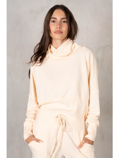 Butter Turtleneck Sweatshirt