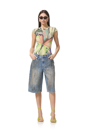AFRM Nina Top Butterfly Tee
