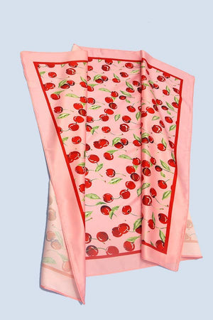 Cherry Print Scarf