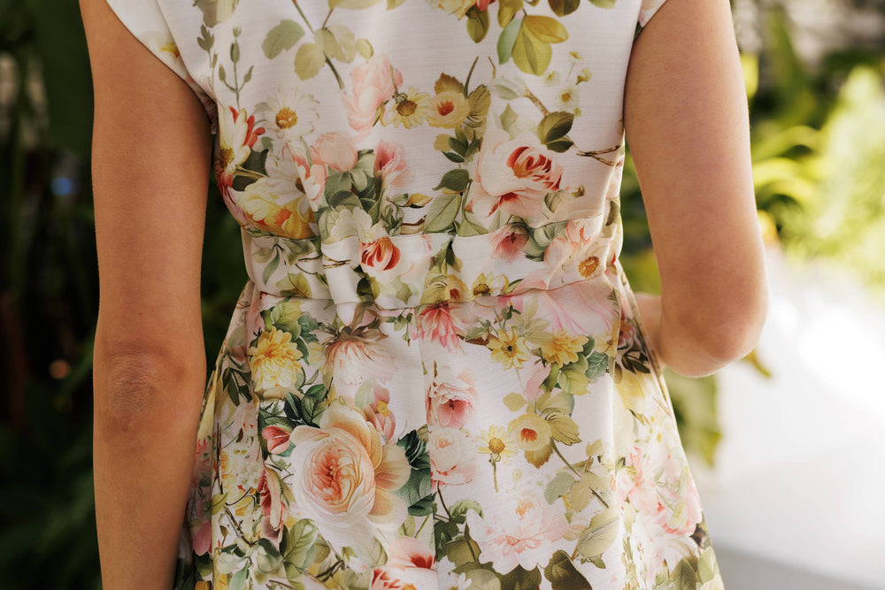 Floral Cotton Romper
