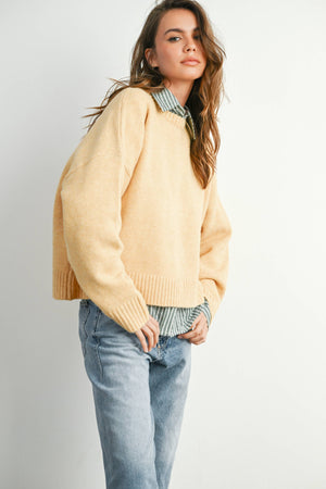 Marigold Tie-back Sweater