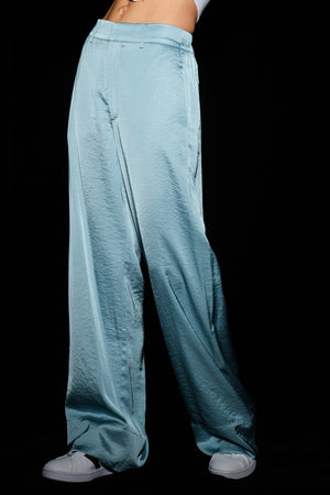 Pink Satin Trouser
