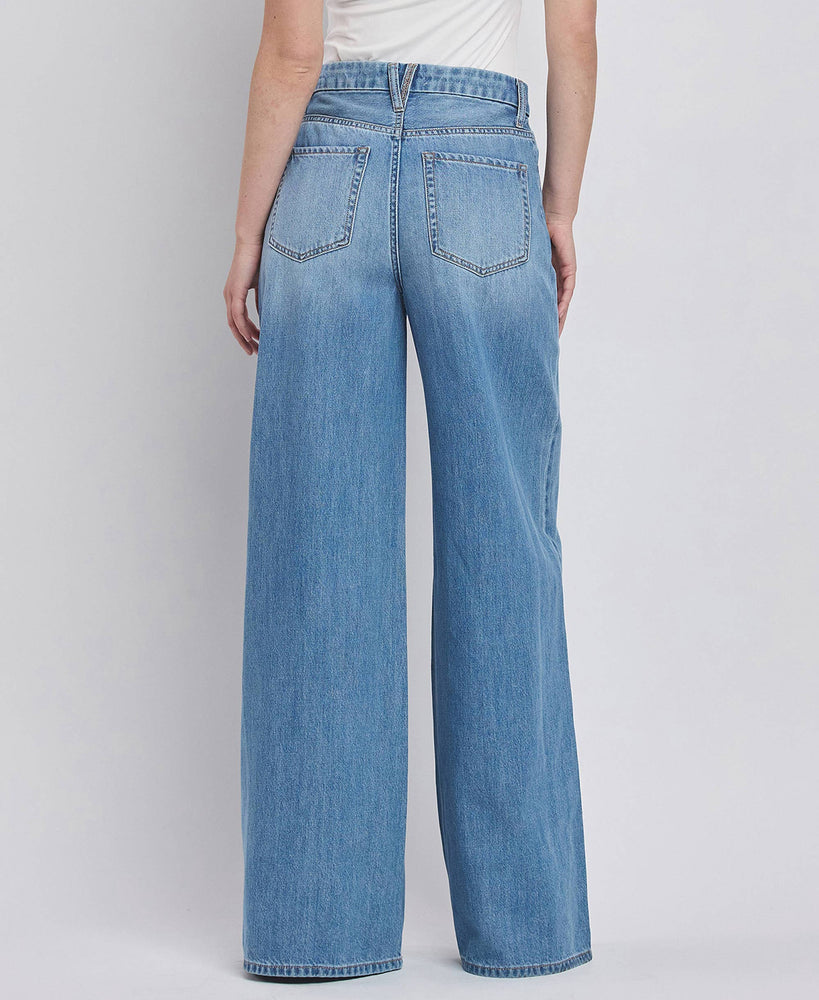 Olivia High Rise Wide Leg Jean