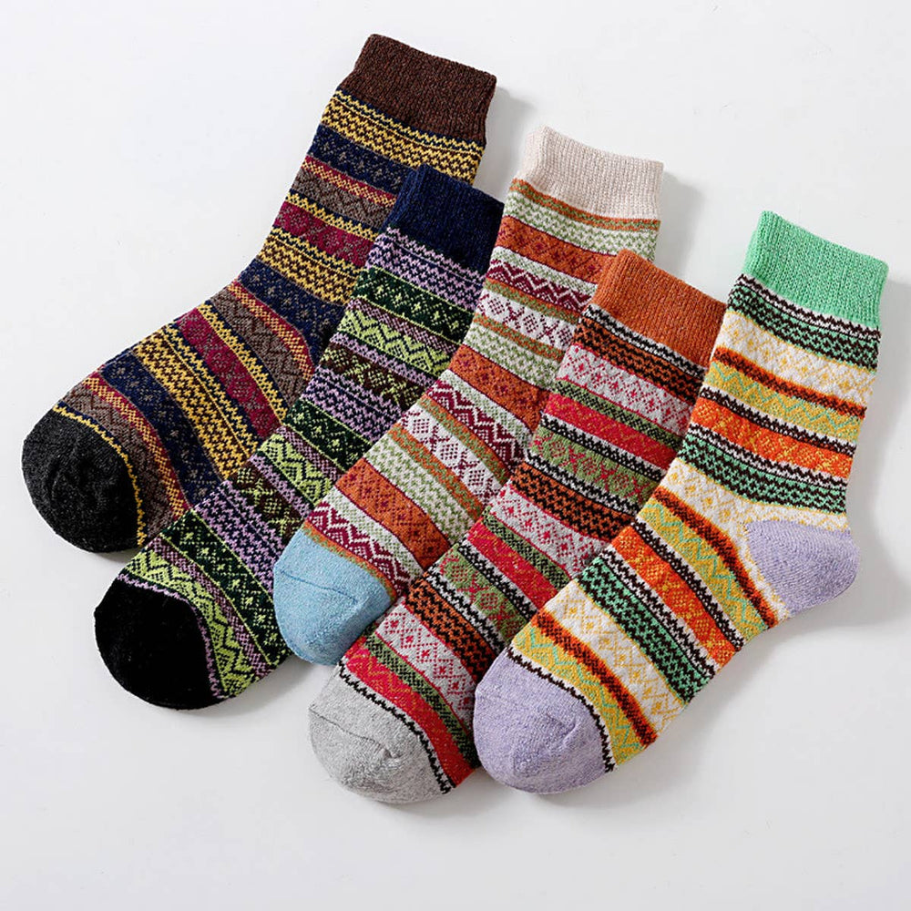 Fair Aisle Style Sock