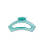TELETIES - Open Hair Clip | Tiny | Totally Turquoise