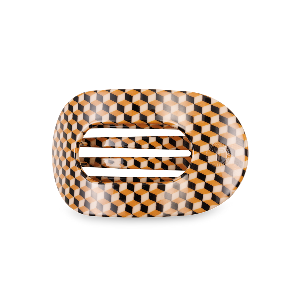 TELETIES - Round Flat Hair Clip | Medium | Gone Glamping