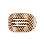 TELETIES - Round Flat Hair Clip | Medium | Gone Glamping