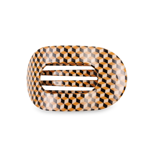 TELETIES - Round Flat Hair Clip | Medium | Gone Glamping