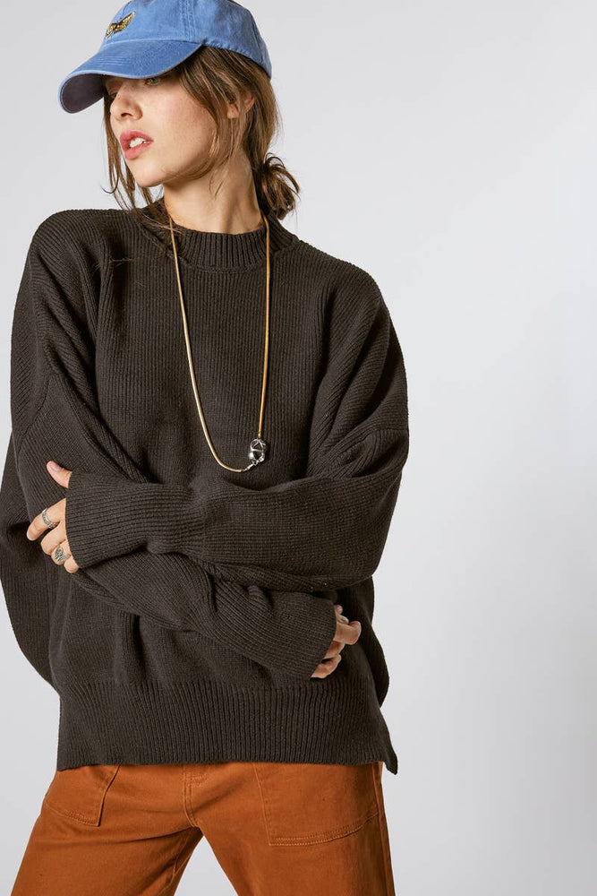 Black Oversized Sweater