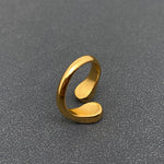 Two-color Zircon Ring
