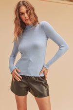 Marcey Sweater: Sky