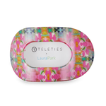 TELETIES - Fuchsia Dream | Large | Flat Round Hair Clip
