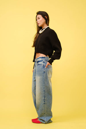 Baggy Wide Leg Jean