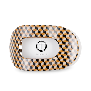 TELETIES - Round Flat Hair Clip | Large | Gone Glamping