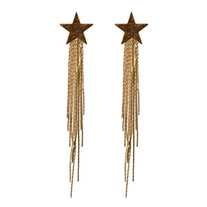 St Armands Designs of Sarasota - Gold Shooting Star Duster Drops