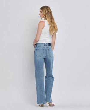 90’s Super High Rise Wide Jeans in Leaping Water