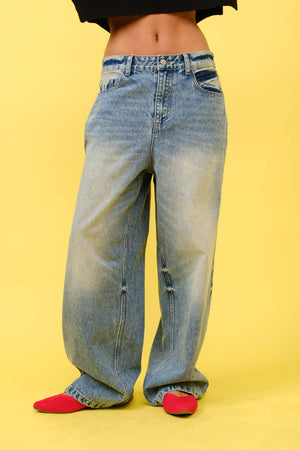 Baggy Wide Leg Jean