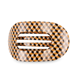 TELETIES - Round Flat Hair Clip | Large | Gone Glamping