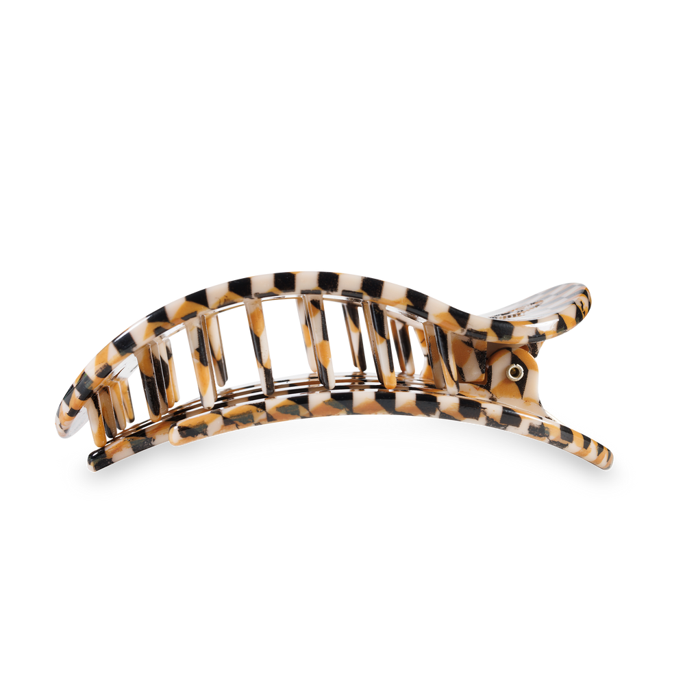 TELETIES - Round Flat Hair Clip | Large | Gone Glamping