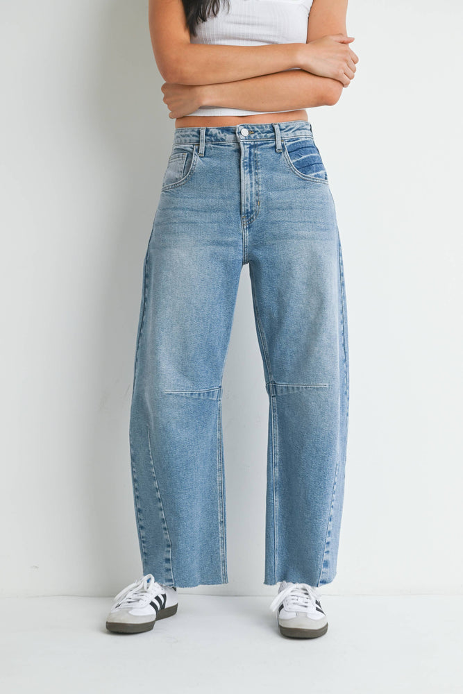 JBD Barrel Jean w/ Seams