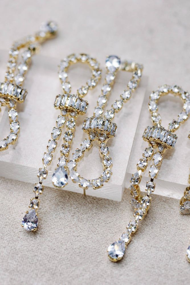 St Armands Designs of Sarasota - Thoroughbred Diamond Drop Earrings