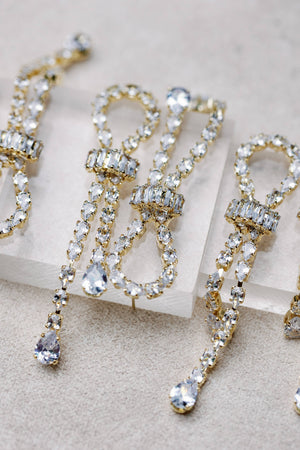 St Armands Designs of Sarasota - Thoroughbred Diamond Drop Earrings
