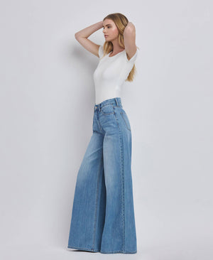 Olivia High Rise Wide Leg Jean