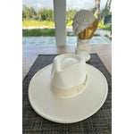 Ivory Wide Brim Rancher Hat