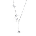Butterfly Layered Charm Necklace