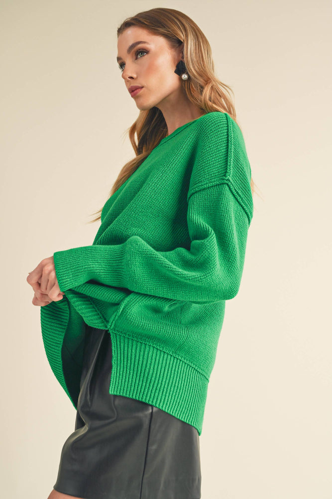 Ina Kelly Green Sweater