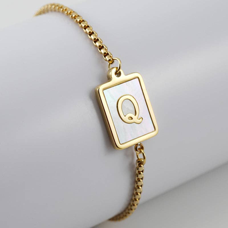 Initial Bracelet