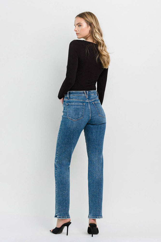 High Rise Straight Jean