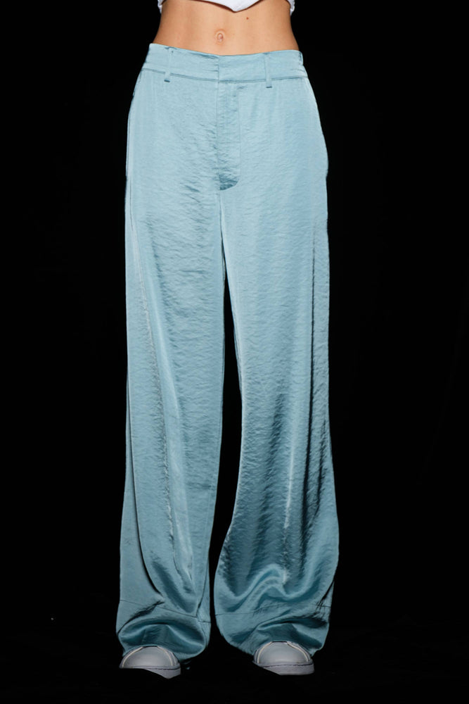 Pink Satin Trouser